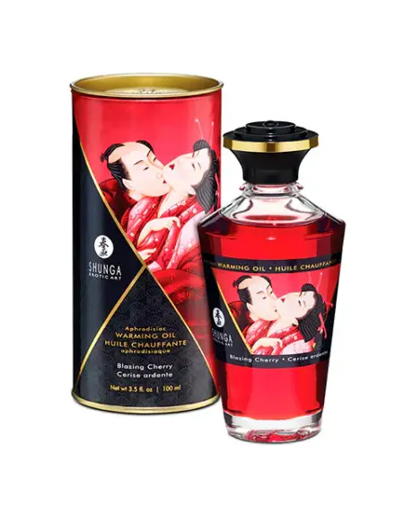 Aceite Afrodisiaco con Efecto Térmico y Comestible - 100ml.